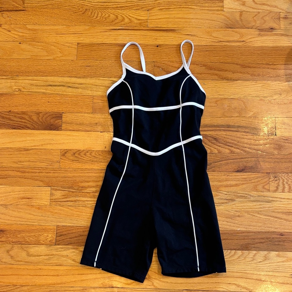 Altar'd State Black and White Jumpsuit